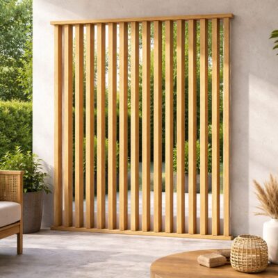 Kit claustra chêne massif